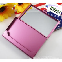 Multifunctional Aluminum Business Card Holder with Mirror